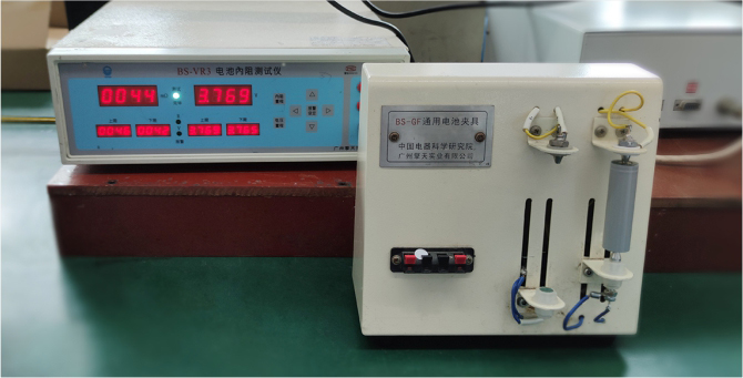 Battery Internal Impedance Tester